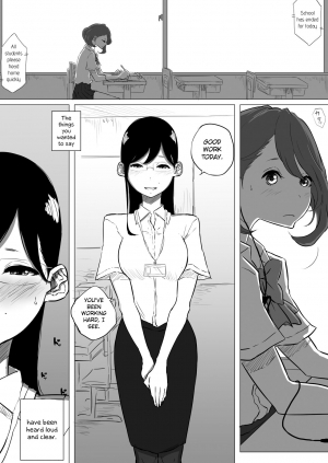 [Pandacorya] Sousaku Yuri: Les Fuuzoku Ittara Tannin ga Dete Kita Ken | I Went to a Lesbian Brothel and My Teacher Was There [English] [/u/ Scanlations] - Page 32