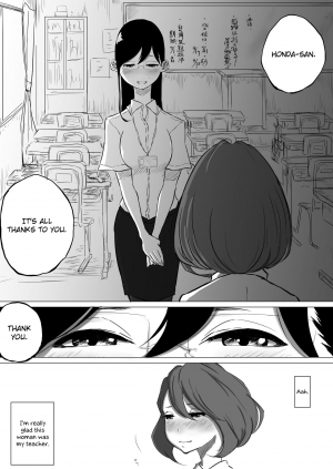 [Pandacorya] Sousaku Yuri: Les Fuuzoku Ittara Tannin ga Dete Kita Ken | I Went to a Lesbian Brothel and My Teacher Was There [English] [/u/ Scanlations] - Page 34