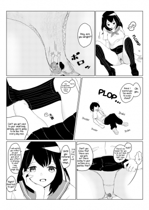  [marushamo] Sachie-chan wa Chiisakushitai | Sachie-chan Wants to Make Him Smaller (Part 1 and 2) [English] [JasmineTea]  - Page 7