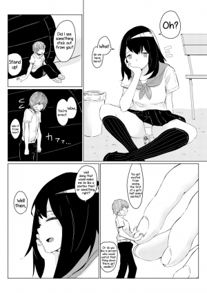  [marushamo] Sachie-chan wa Chiisakushitai | Sachie-chan Wants to Make Him Smaller (Part 1 and 2) [English] [JasmineTea]  - Page 8