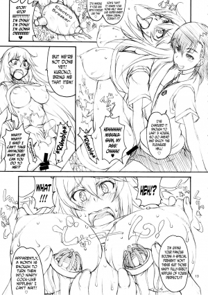 (C84) [Majimadou (Matou)] Oneesama Enkou Rankou Video Library (Toaru Kagaku no Railgun) [English] [N04h] - Page 13