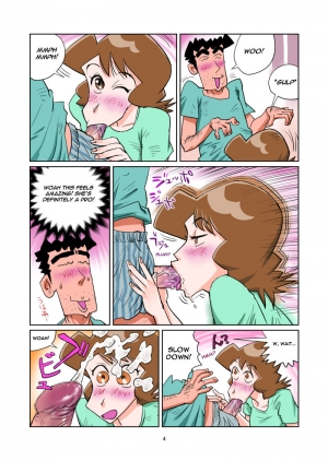 [nanasi] Isourou wa Taihendan | Freeloading is Difficult (Crayon Shin-chan) [English] [JashinSlayer] - Page 5