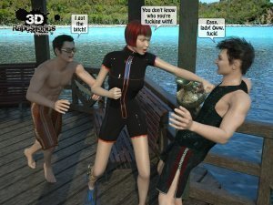 2 Boys Fuck a Woman at Boat- 3D [email protected] Stories - Page 6