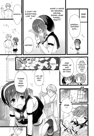 (C94) [Nekojarasare (Yuasa)] Natori Ecchi na Happening tte Do...Doushiyou!? (Kantai Collection -KanColle-) [English] [Doujins.com] - Page 5