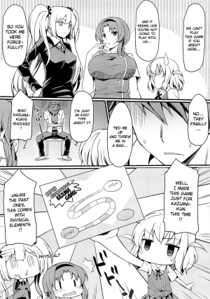 (C86) [Mugen Jirai (Mushi)] Super Taikan Ero Sugoroku Sakusen | Super Sensational Erotic Board Game Strategy (D-Frag!) [English] {doujin-moe.us} - Page 10