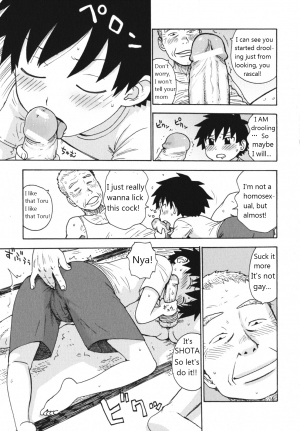 [Karma Tatsurou] Jiichan to Kukitarou | Grandpa's Taro-Stem (Shounen Ai no Bigaku EX 2) [English] [WarDance] - Page 6