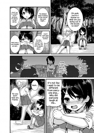[Fukuroumori] Kitsune no Yomeiri | Fox's Wedding (2D Comic Magazine Yuri Ninshin Vol. 3) [English] {Hennojin} [Digital] - Page 5