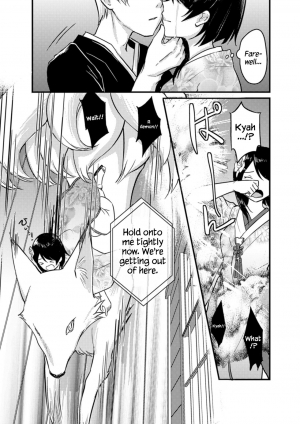 [Fukuroumori] Kitsune no Yomeiri | Fox's Wedding (2D Comic Magazine Yuri Ninshin Vol. 3) [English] {Hennojin} [Digital] - Page 14