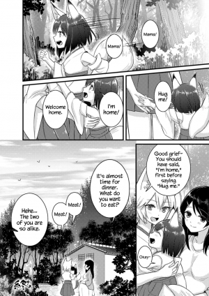 [Fukuroumori] Kitsune no Yomeiri | Fox's Wedding (2D Comic Magazine Yuri Ninshin Vol. 3) [English] {Hennojin} [Digital] - Page 23
